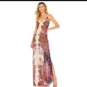 Free people wildflower slip dress